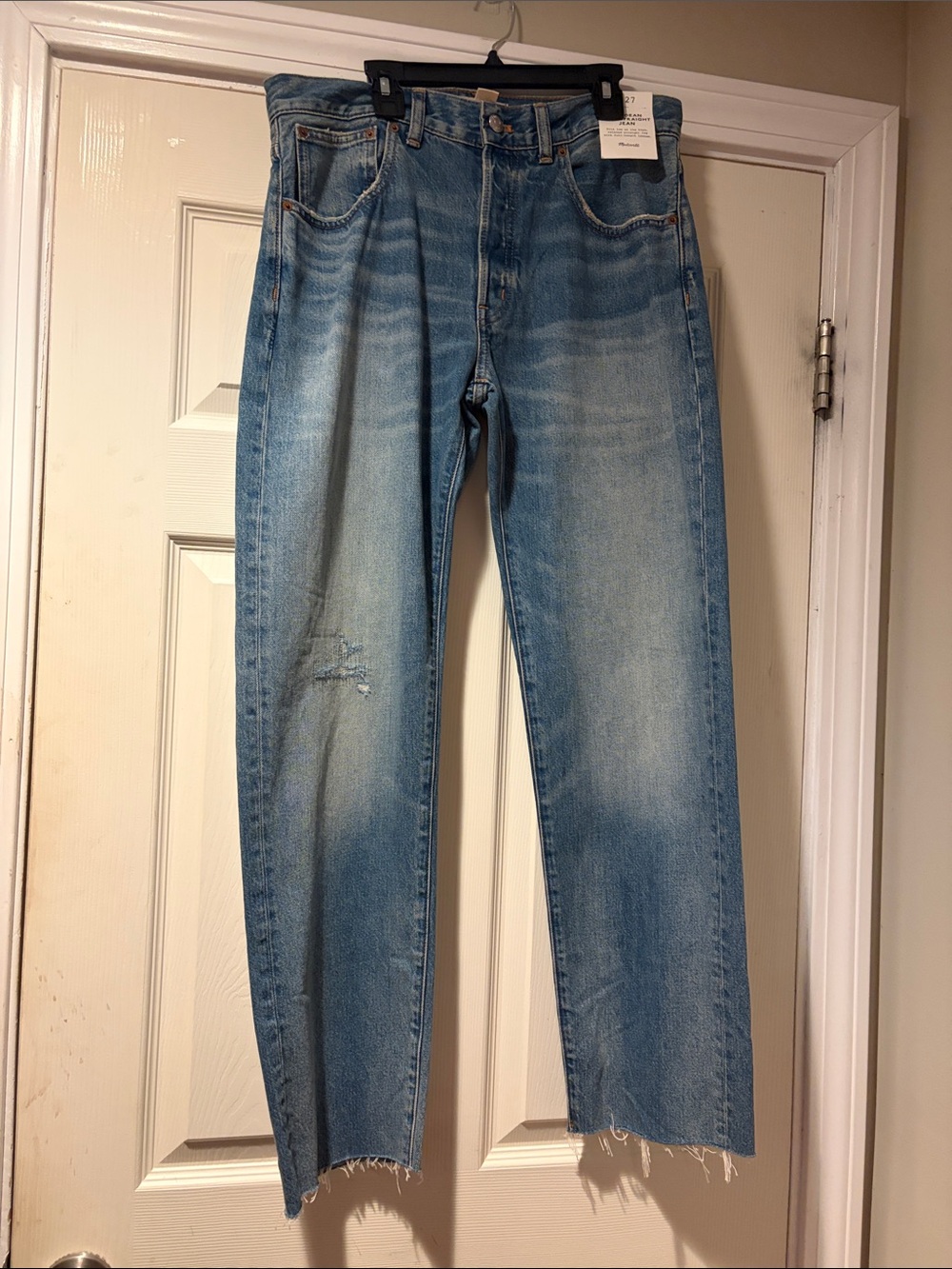 Madewell Light Blue Women's Straight-Leg Jeans